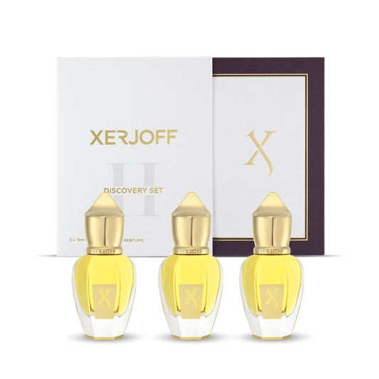XERJOFF - DISCOVERY SET - NAXOS - ALEXANDRIA II - GOLDEN DALLAH
