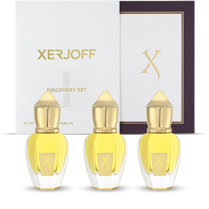 XERJOFF - DISCOVERY SET - NAXOS - ALEXANDRIA II - GOLDEN DALLAH