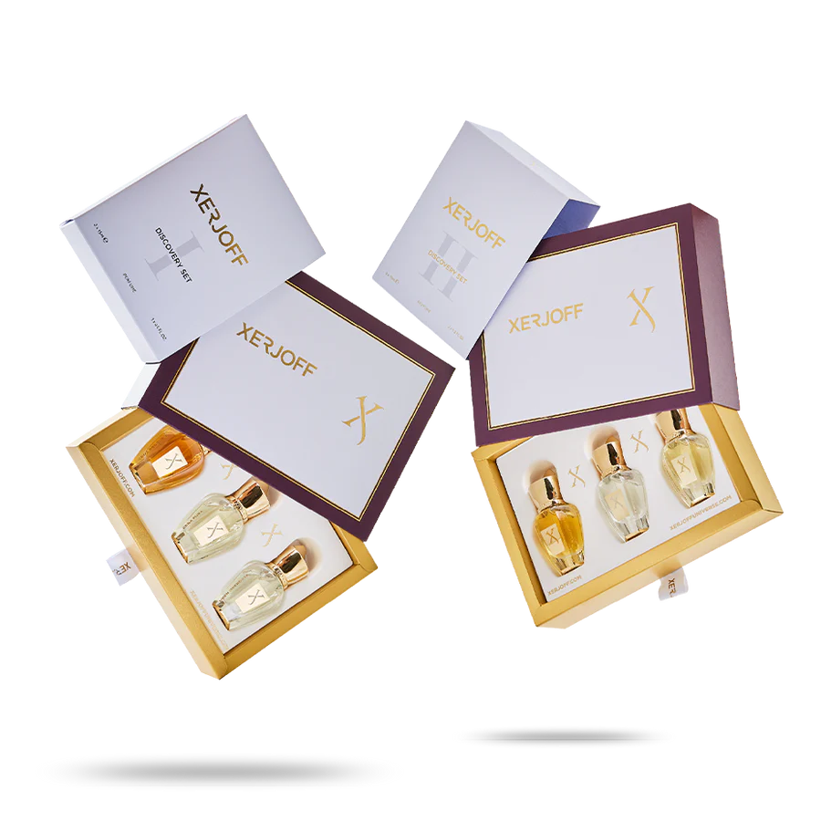 XERJOFF - DISCOVERY SET - CRUZ DEL SUR II - ERBA PURA - UDEN OVERDOSE