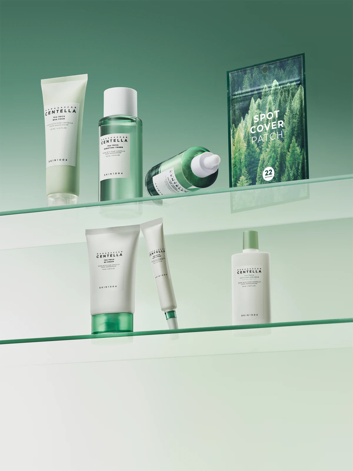 MADAGASCAR CENTELLAN - SKIN1004 - TEA-TRICA SOOTHING CREAM - SPF 50++++