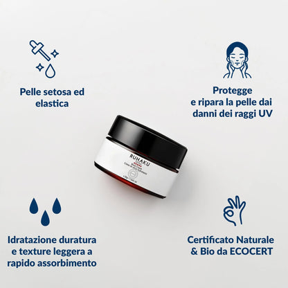 RUHAKU - MOISTURIZING CREAM - CREMA VISO ULTRA IDRATANTE