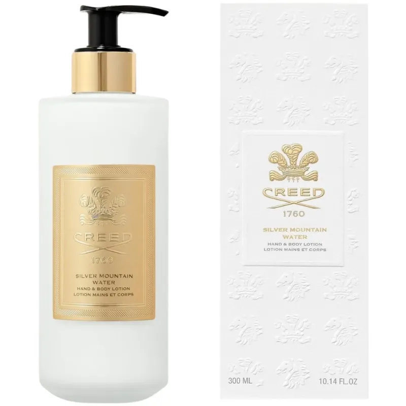 CREED - SILVER MOUNTAIN WATER - HAND & BODY LOTION - 300 ML CON DOSATORE
