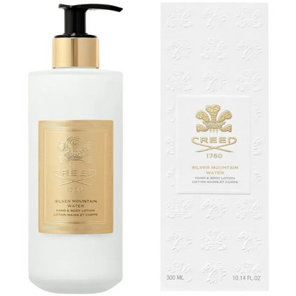 CREED - SILVER MOUNTAIN WATER - HAND & BODY LOTION - 300 ML CON DOSATORE