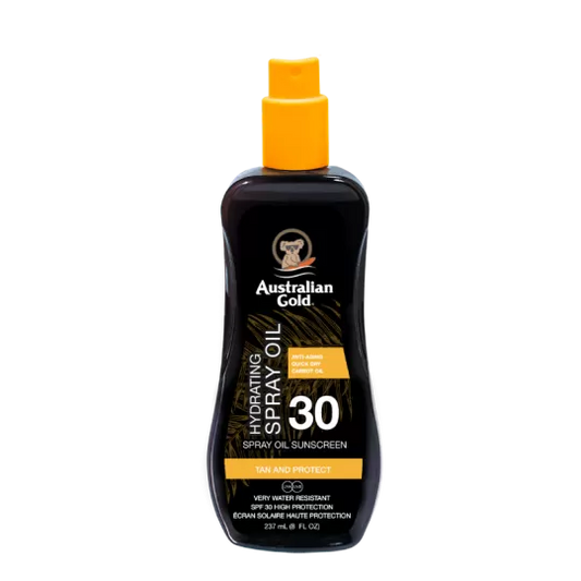 AUSTRALIAN GOLD-SPF 30-SPRAY OIL-CON CARROT