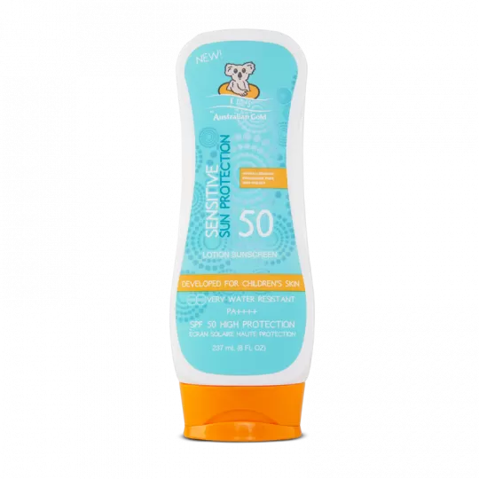 AUSTRALIAN GOLD-SPF 50-SENSITIVE SUN PROTECTION-KIDS-BAMBINI
