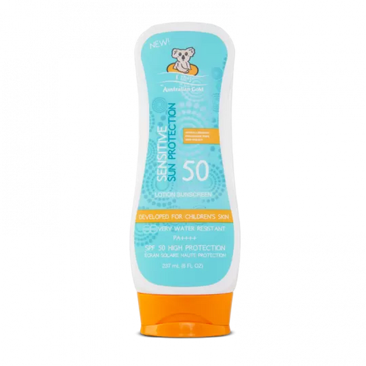 AUSTRALIAN GOLD-SPF 50-SENSITIVE SUN PROTECTION-KIDS-BAMBINI