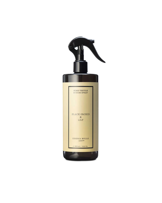 CERERIA MOLLA - BLACK ORCHID & LILY - FRAGRANZA SPRAY PER TESSUTI E AMBIENTI